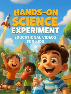 Hands-On Science Experiment Educational Videos for Kids